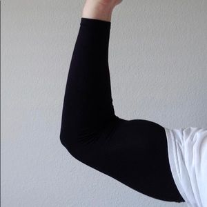 New 7 pairs in arm sleeves-black